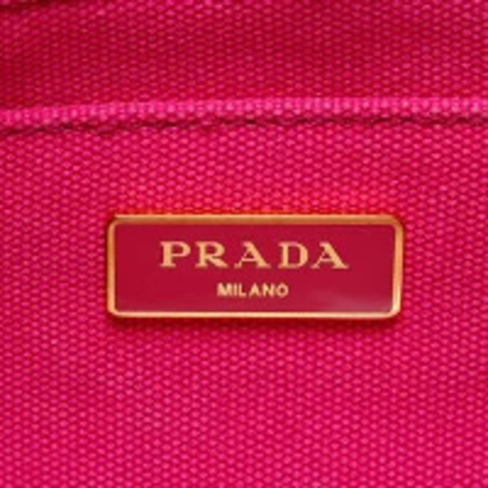 Prada Canapa Tote Bag Pink - Picture 11 of 13